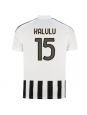 Moške Nogometnih dresov Juventus Pierre Kalulu #15 Domači 2026-27 Kratki rokavi